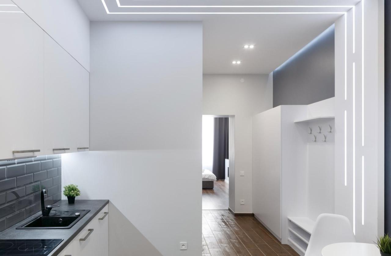 Exciting Apartment Lviv Fireplace Buitenkant foto